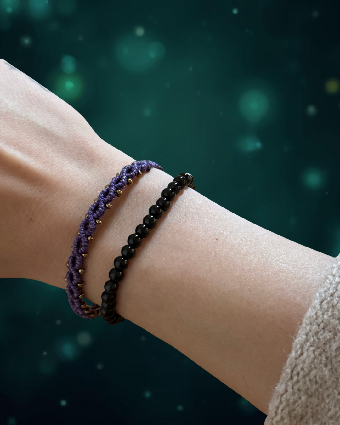 Alchemist - Black Obsidian Bracelet