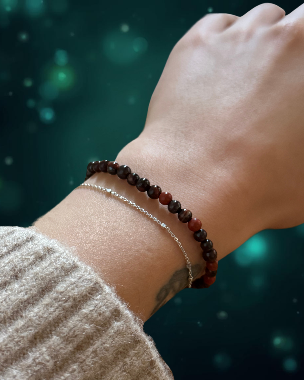CHI - Red Jaspis Bracelett